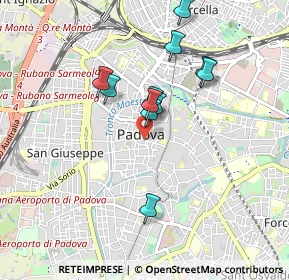 Mappa Via Fiume, 35139 Padova PD, Italia (0.76)