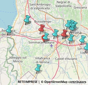 Mappa Via Don Luigi Sturzo, 37066 Sommacampagna VR, Italia (8.735)