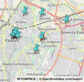 Mappa Via Domenico Turazza, 35122 Padova PD, Italia (2.30583)