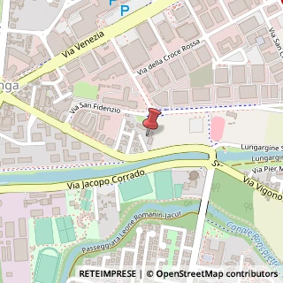 Mappa Via Domenico Turazza, 75, 35122 Padova, Padova (Veneto)
