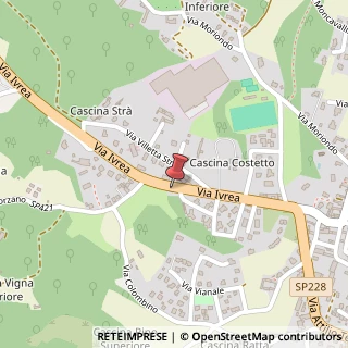 Mappa Via Ivrea, 21, 13881 Cavaglià, Biella (Piemonte)
