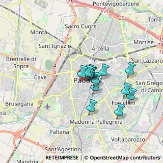 Mappa Via Arco Valaresso, 35139 Padova PD, Italia (1.24846)