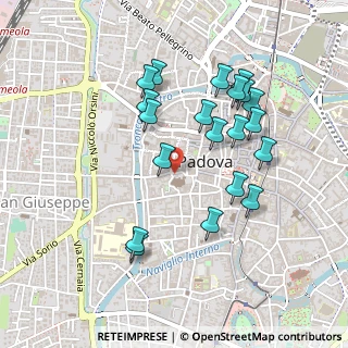 Mappa Via Arco Valaresso, 35139 Padova PD, Italia (0.457)