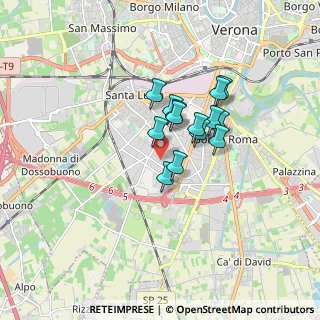 Mappa Via Giovanni Virginio Schiapparelli, 37135 Verona VR, Italia (1.16286)