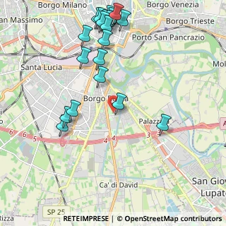 Mappa Via Tunisi, 37134 Verona VR, Italia (2.4655)