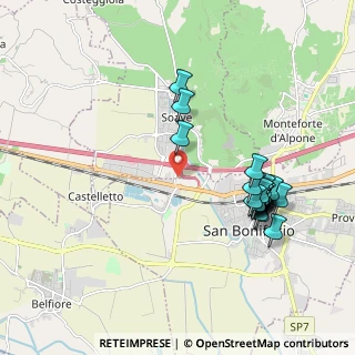 Mappa Viale della Vittoria, 37038 San Bonifacio VR, Italia (2.008)