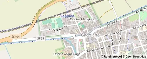 Mappa Gaggiano