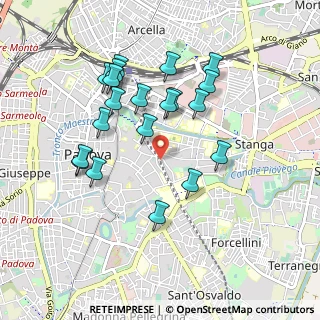 Mappa Piazzetta Ippolito Nievo, 35121 Padova PD, Italia (0.8985)