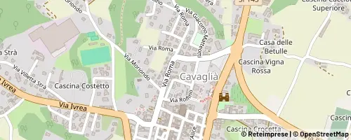 Mappa Cavaglià