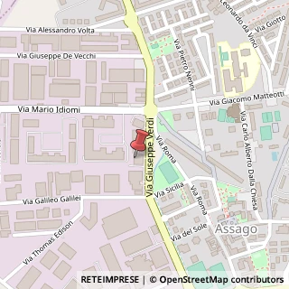 Mappa Via Trieste, 6, 20090 Assago, Milano (Lombardia)