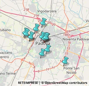 Mappa P.za della Garzeria, 35139 Padova PD, Italia (2.21923)