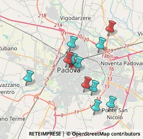 Mappa Via Cavour, 35100 Padova PD, Italia (3.21273)