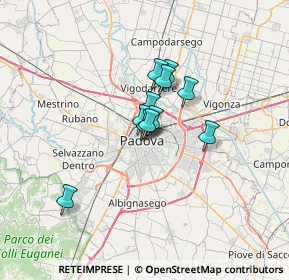 Mappa Via Cavour, 35100 Padova PD, Italia (3.92727)
