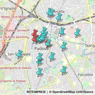 Mappa Via Gorizia, 35139 Padova PD, Italia (0.853)