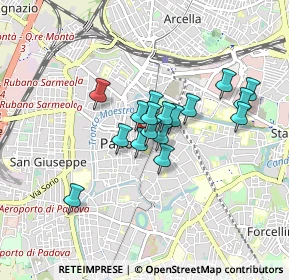 Mappa P.za della Garzeria, 35139 Padova PD, Italia (0.61353)