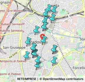 Mappa P.za della Garzeria, 35139 Padova PD, Italia (0.8575)