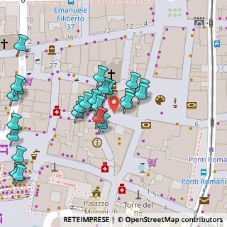 Mappa Via Cavour, 35100 Padova PD, Italia (0.036)