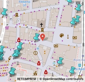 Mappa Via Cavour, 35100 Padova PD, Italia (0.113)