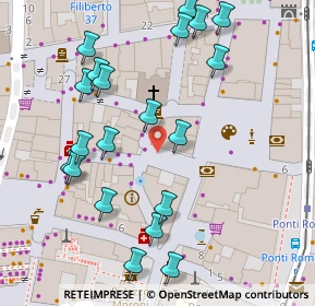 Mappa Via Cavour, 35100 Padova PD, Italia (0.07)