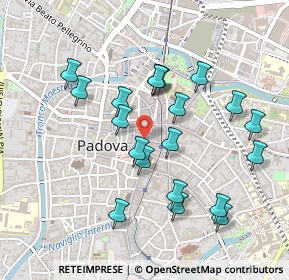 Mappa Via Cavour, 35100 Padova PD, Italia (0.4545)
