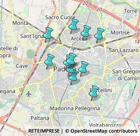 Mappa P.za della Garzeria, 35139 Padova PD, Italia (1.23091)