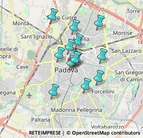 Mappa P.za della Garzeria, 35139 Padova PD, Italia (1.29923)