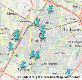 Mappa P.za della Garzeria, 35139 Padova PD, Italia (2.21909)