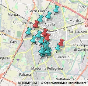Mappa Via Cavour, 35100 Padova PD, Italia (1.19)