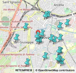 Mappa Via Patriarcato, 35139 Padova PD, Italia (1.072)