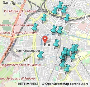 Mappa Via Patriarcato, 35139 Padova PD, Italia (1.0685)