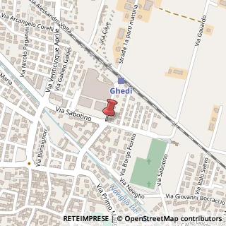 Mappa Via Venti Settembre, 53, 25016 Ghedi, Brescia (Lombardia)