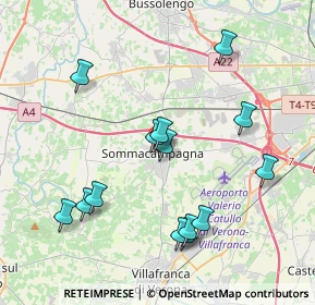 Mappa Via Corno, 37066 Sommacampagna VR, Italia (4.02714)