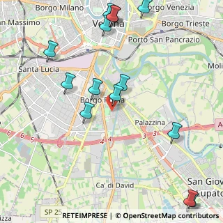 Mappa Via Algeri, 37134 Verona VR, Italia (2.61357)