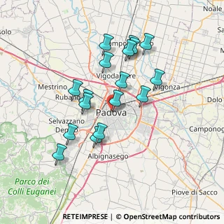 Mappa Via Stefano Breda, 35139 Padova PD, Italia (6.58471)