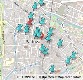Mappa Via Marsilio da Padova, 35139 Padova PD, Italia (0.4655)
