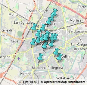 Mappa Galleria Ezzelino, 35139 Padova PD, Italia (0.997)