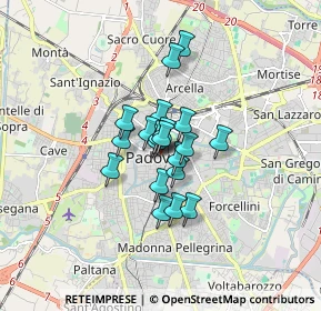 Mappa Via Marsilio da Padova, 35139 Padova PD, Italia (0.98)
