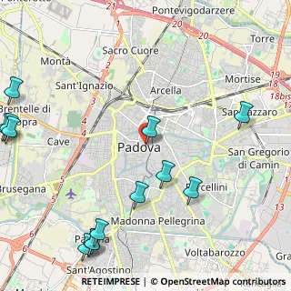 Mappa Galleria Ezzelino, 35139 Padova PD, Italia (3.05769)