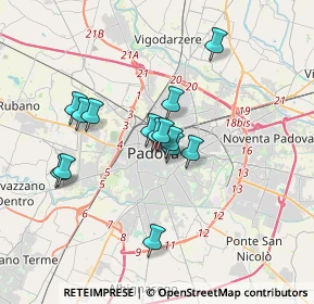 Mappa Via Stefano Breda, 35139 Padova PD, Italia (2.76071)