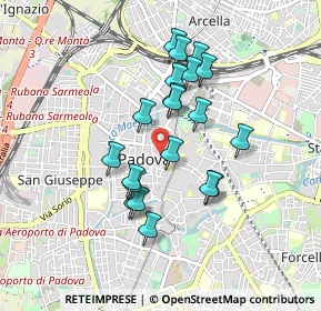 Mappa Via Sant'Andrea, 35139 Padova PD, Italia (0.7525)