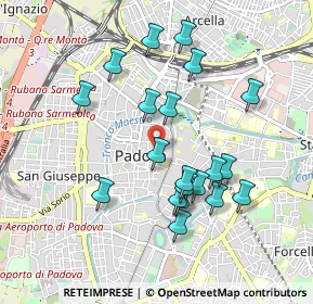 Mappa Via Sant'Andrea, 35139 Padova PD, Italia (0.885)