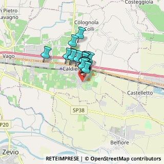 Mappa Via Rosa, 37042 Caldiero VR, Italia (0.872)