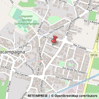 Mappa Via Don B. Burti, 12, 37066 Sommacampagna, Verona (Veneto)