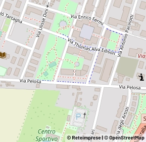 Mappa Via E. Forlanini, 35136 Padova PD, Italia (0.11538)
