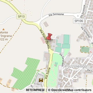 Mappa Via passeggiata 2, 25010 Pozzolengo, Brescia (Lombardia)