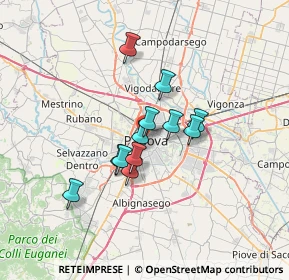 Mappa Biblioteca del Dipartimento di filosofia dell'Università degli studi di Padova, 35139 Padova PD, Italia (4.78333)