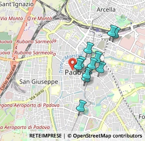 Mappa Biblioteca del Dipartimento di scienze dell'antichità dell'Università degli studi di Padova, 35139 Padova PD, Italia (0.66818)