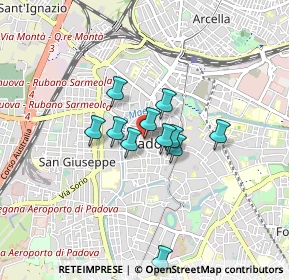 Mappa Biblioteca del Dipartimento di scienze dell'antichità dell'Università degli studi di Padova, 35139 Padova PD, Italia (0.7)