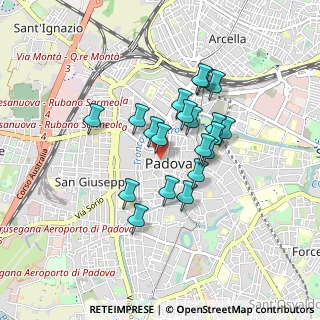 Mappa Piazza Capitaniato, 35139 Padova PD, Italia (0.677)