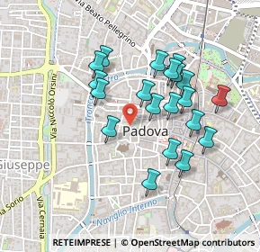 Mappa Biblioteca del Dipartimento di filosofia dell'Università degli studi di Padova, 35139 Padova PD, Italia (0.4)